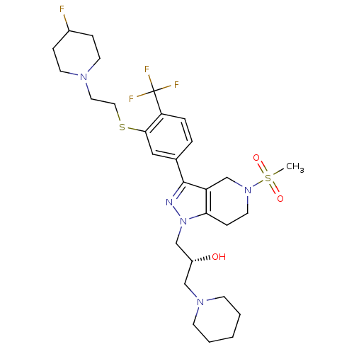 Chemical structure of BindingDB Monomer ID 50314201