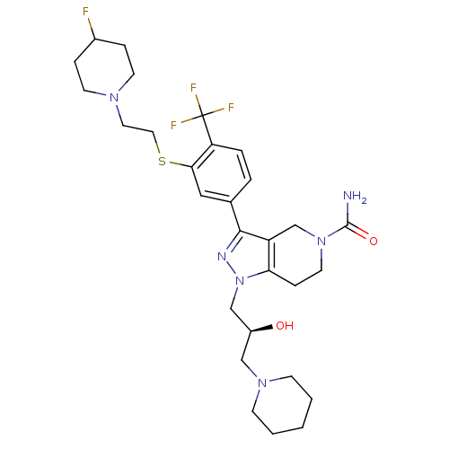 Chemical structure of BindingDB Monomer ID 50314207
