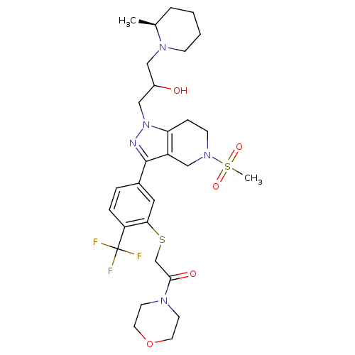 Chemical structure of BindingDB Monomer ID 50314237