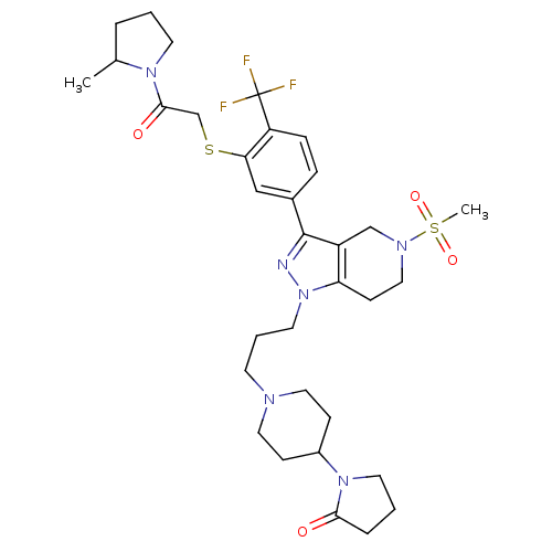 Chemical structure of BindingDB Monomer ID 50314255