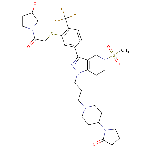 Chemical structure of BindingDB Monomer ID 50314256