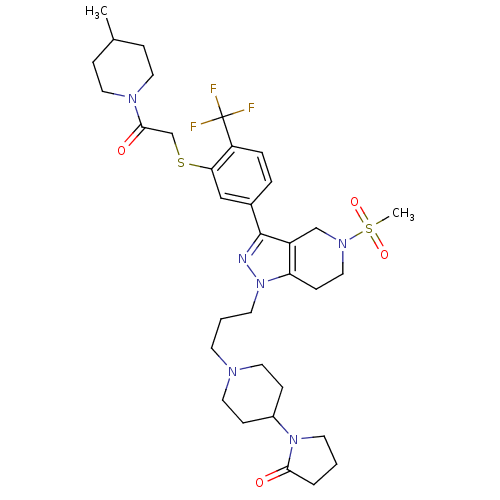 Chemical structure of BindingDB Monomer ID 50314257