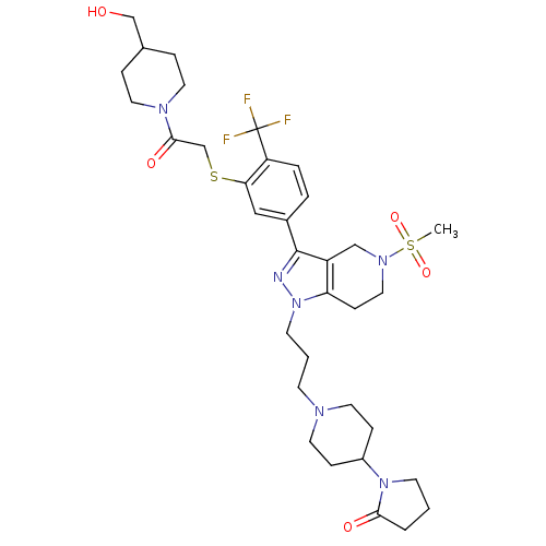 Chemical structure of BindingDB Monomer ID 50314258