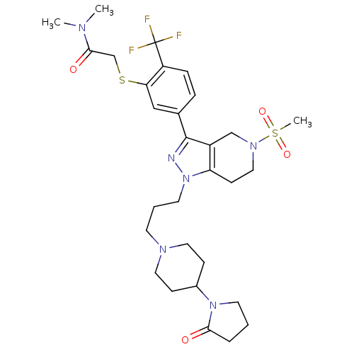 Chemical structure of BindingDB Monomer ID 50314260