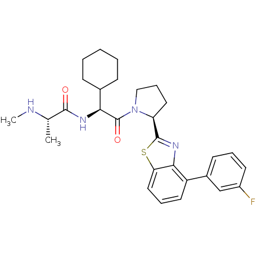 Chemical structure of BindingDB Monomer ID 50314474