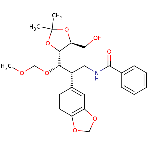 Chemical structure of BindingDB Monomer ID 50314500