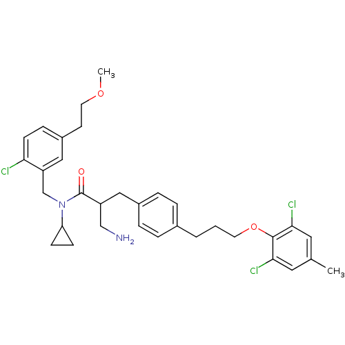 Chemical structure of BindingDB Monomer ID 50314648