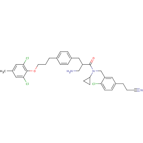 Chemical structure of BindingDB Monomer ID 50314652