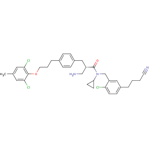 Chemical structure of BindingDB Monomer ID 50314653