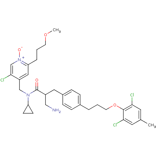 Chemical structure of BindingDB Monomer ID 50314656