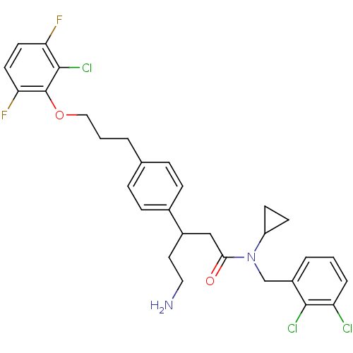 Chemical structure of BindingDB Monomer ID 50314659