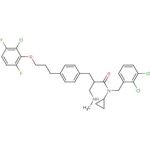 Chemical structure of BindingDB Monomer ID 50314660