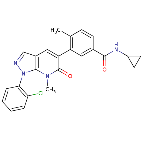 Chemical structure of BindingDB Monomer ID 50314778