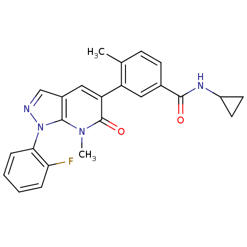 Chemical structure of BindingDB Monomer ID 50314790