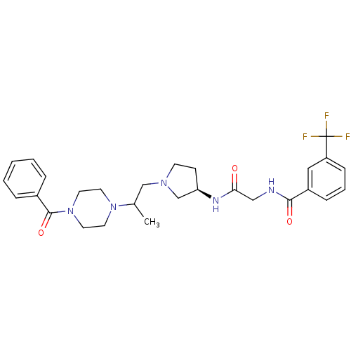 Chemical structure of BindingDB Monomer ID 50315043