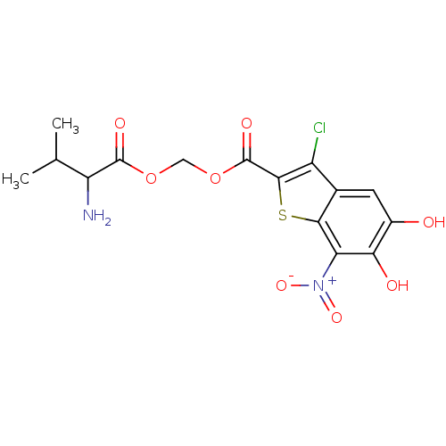 Chemical structure of BindingDB Monomer ID 50315221