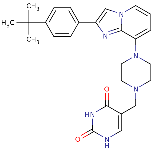 Chemical structure of BindingDB Monomer ID 50315276
