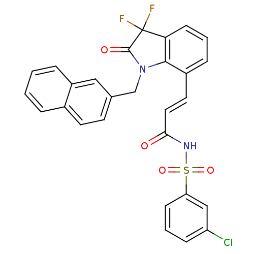 Chemical structure of BindingDB Monomer ID 50315482