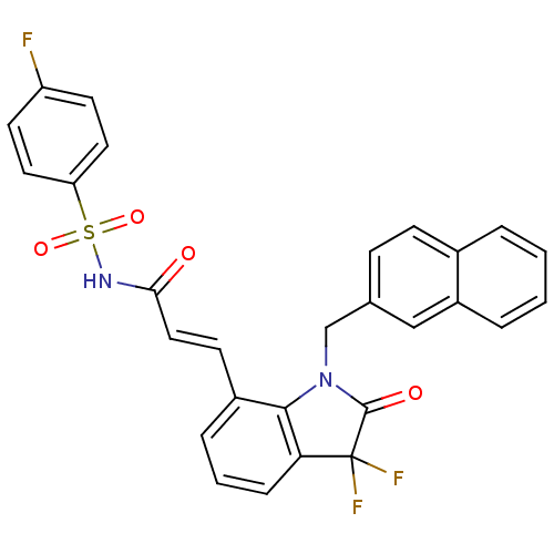 Chemical structure of BindingDB Monomer ID 50315483