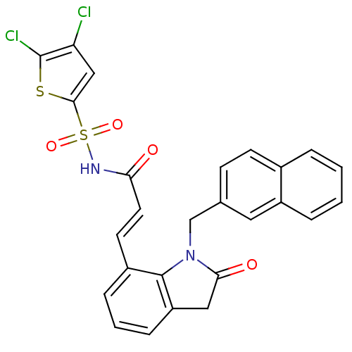 Chemical structure of BindingDB Monomer ID 50315496