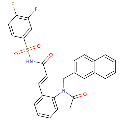 Chemical structure of BindingDB Monomer ID 50315499