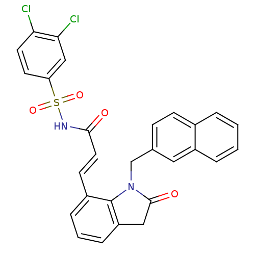 Chemical structure of BindingDB Monomer ID 50315500