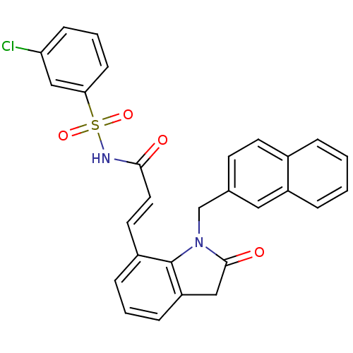 Chemical structure of BindingDB Monomer ID 50315501
