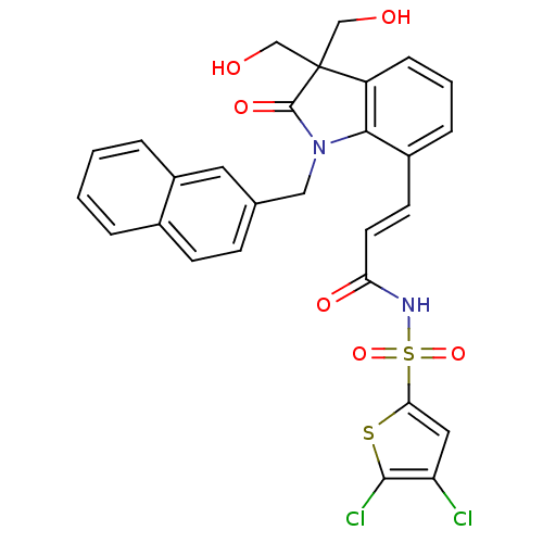 Chemical structure of BindingDB Monomer ID 50315507
