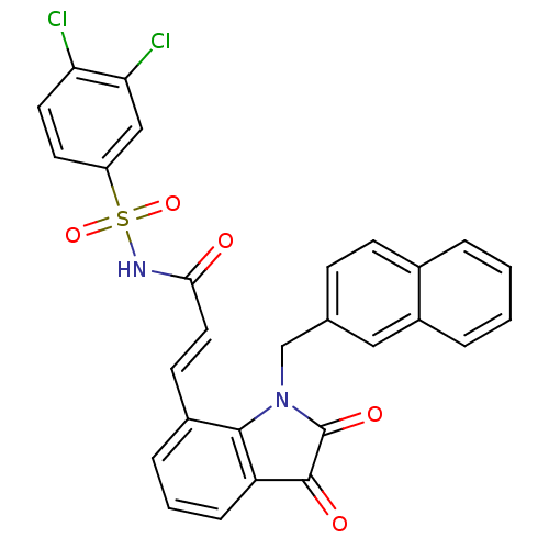 Chemical structure of BindingDB Monomer ID 50315517
