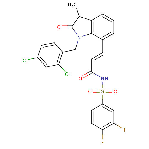 Chemical structure of BindingDB Monomer ID 50315521
