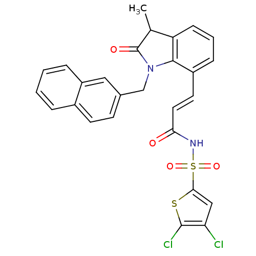 Chemical structure of BindingDB Monomer ID 50315526