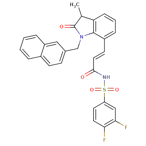 Chemical structure of BindingDB Monomer ID 50315527