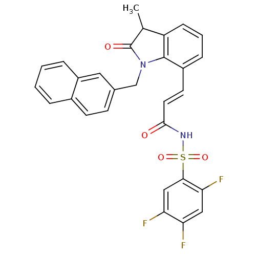Chemical structure of BindingDB Monomer ID 50315528