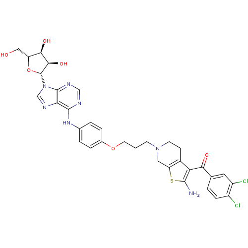 Chemical structure of BindingDB Monomer ID 50315859