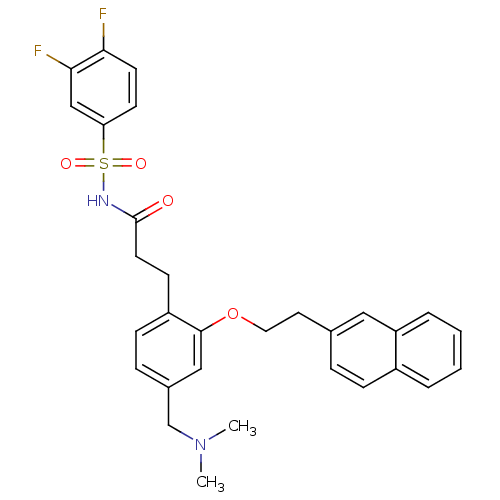 Chemical structure of BindingDB Monomer ID 50315964