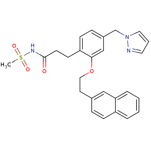 Chemical structure of BindingDB Monomer ID 50315968