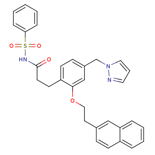 Chemical structure of BindingDB Monomer ID 50315969