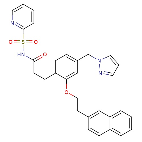 Chemical structure of BindingDB Monomer ID 50315972