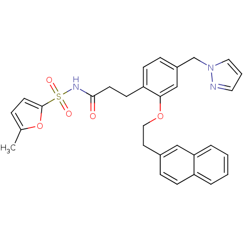 Chemical structure of BindingDB Monomer ID 50315974