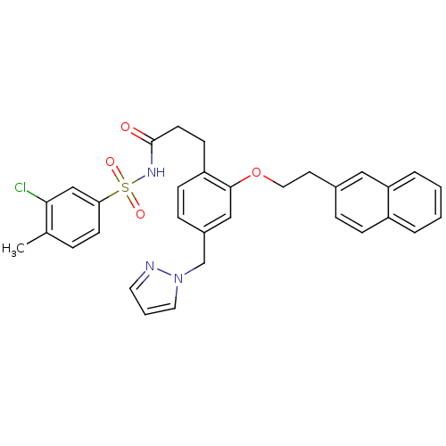Chemical structure of BindingDB Monomer ID 50315976