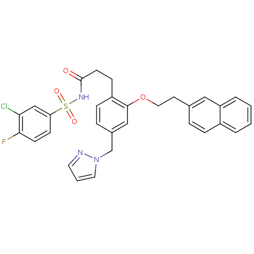 Chemical structure of BindingDB Monomer ID 50315978