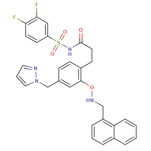 Chemical structure of BindingDB Monomer ID 50315981