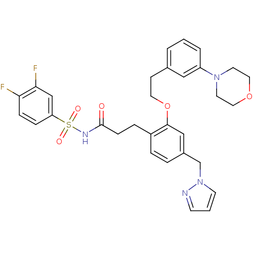 Chemical structure of BindingDB Monomer ID 50315983