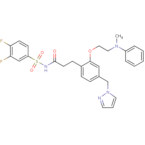 Chemical structure of BindingDB Monomer ID 50315985