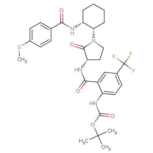 Chemical structure of BindingDB Monomer ID 50316001