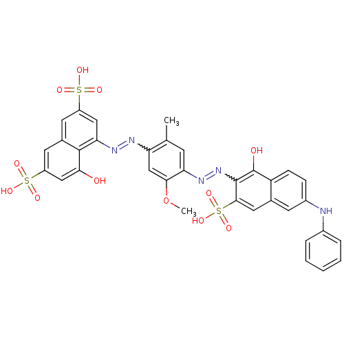 Chemical structure of BindingDB Monomer ID 50316073