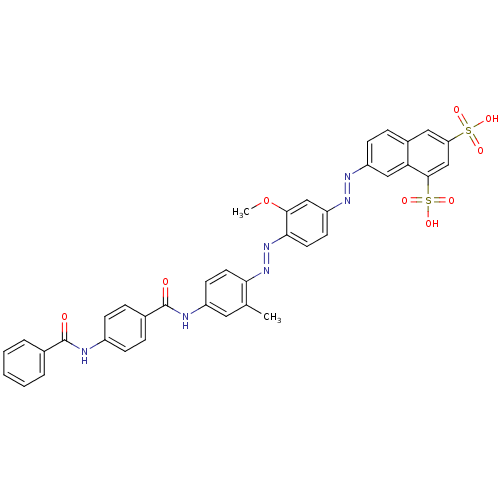 Chemical structure of BindingDB Monomer ID 50316083