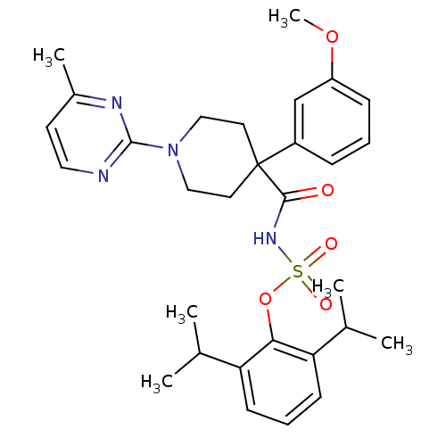 Chemical structure of BindingDB Monomer ID 50316159