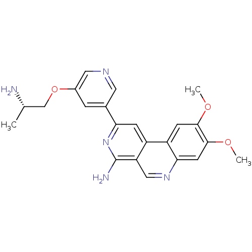 Chemical structure of BindingDB Monomer ID 50316343