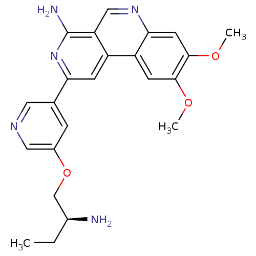 Chemical structure of BindingDB Monomer ID 50316345